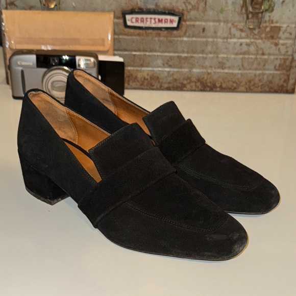 Freda Salvador Black Suede Shoes - Picture 2 of 7